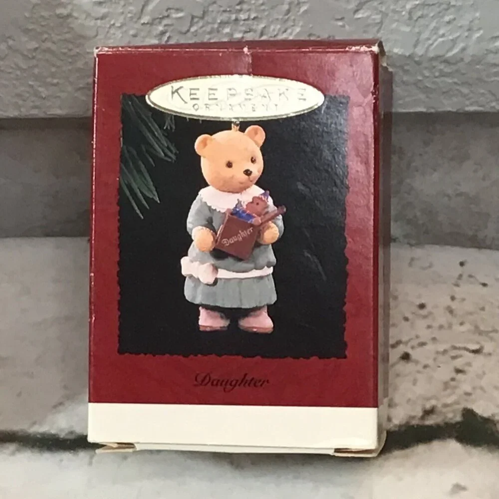 Vintage 90’s‎ Hallmark Keepsake Christmas Daughter Ornaments Lot Of 5 With Boxes